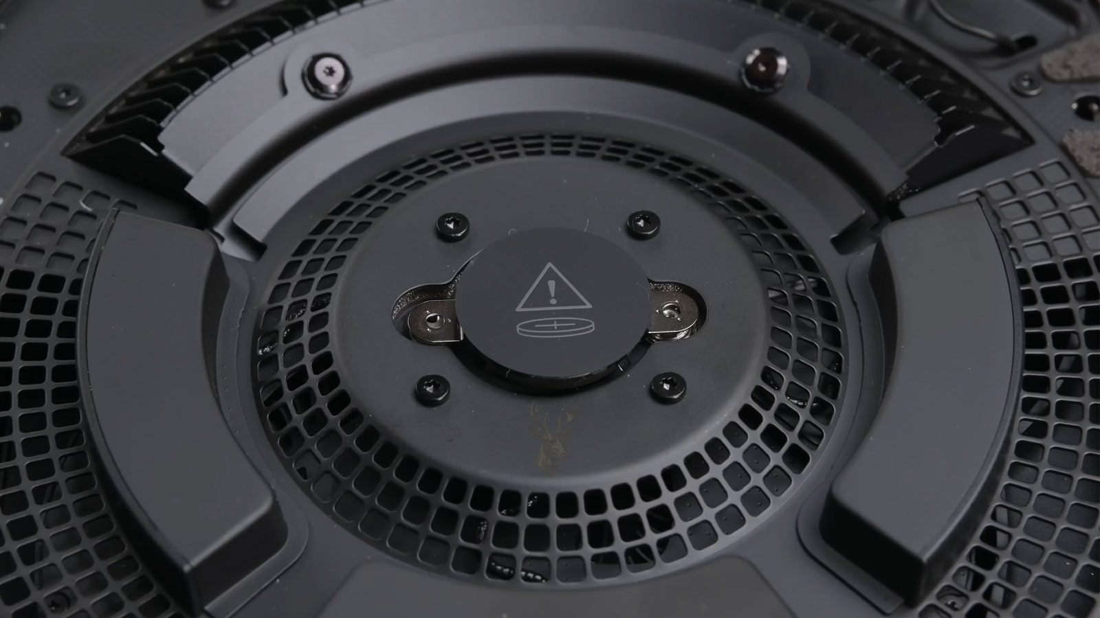 M4 Mac Mini opened during internal hardware inspection