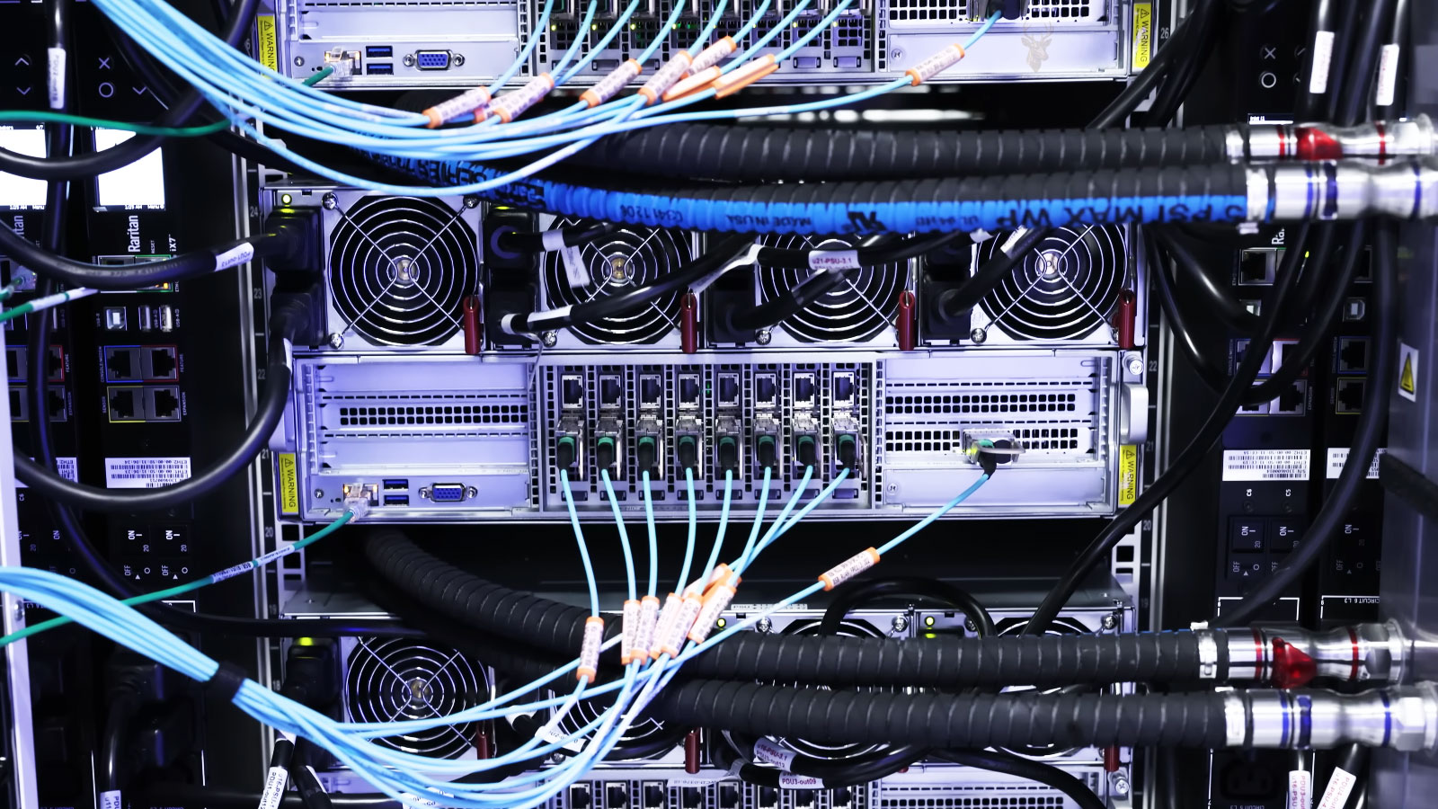Three enterprise servers supporting domain hosting, email services, DNS, and SSL management.