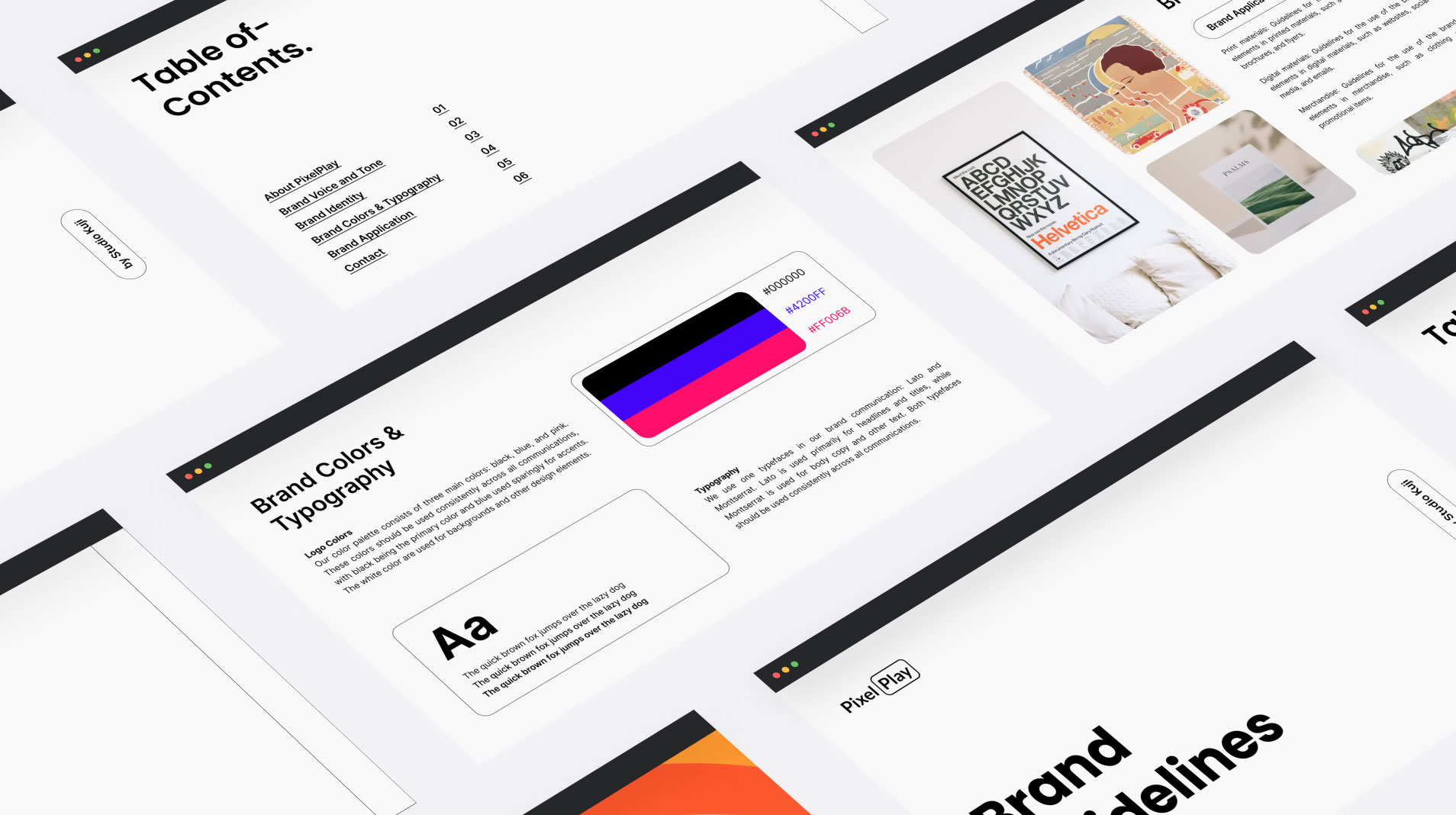 Website user experience design combining brand colors, typography, technical infrastructure, and reliability.